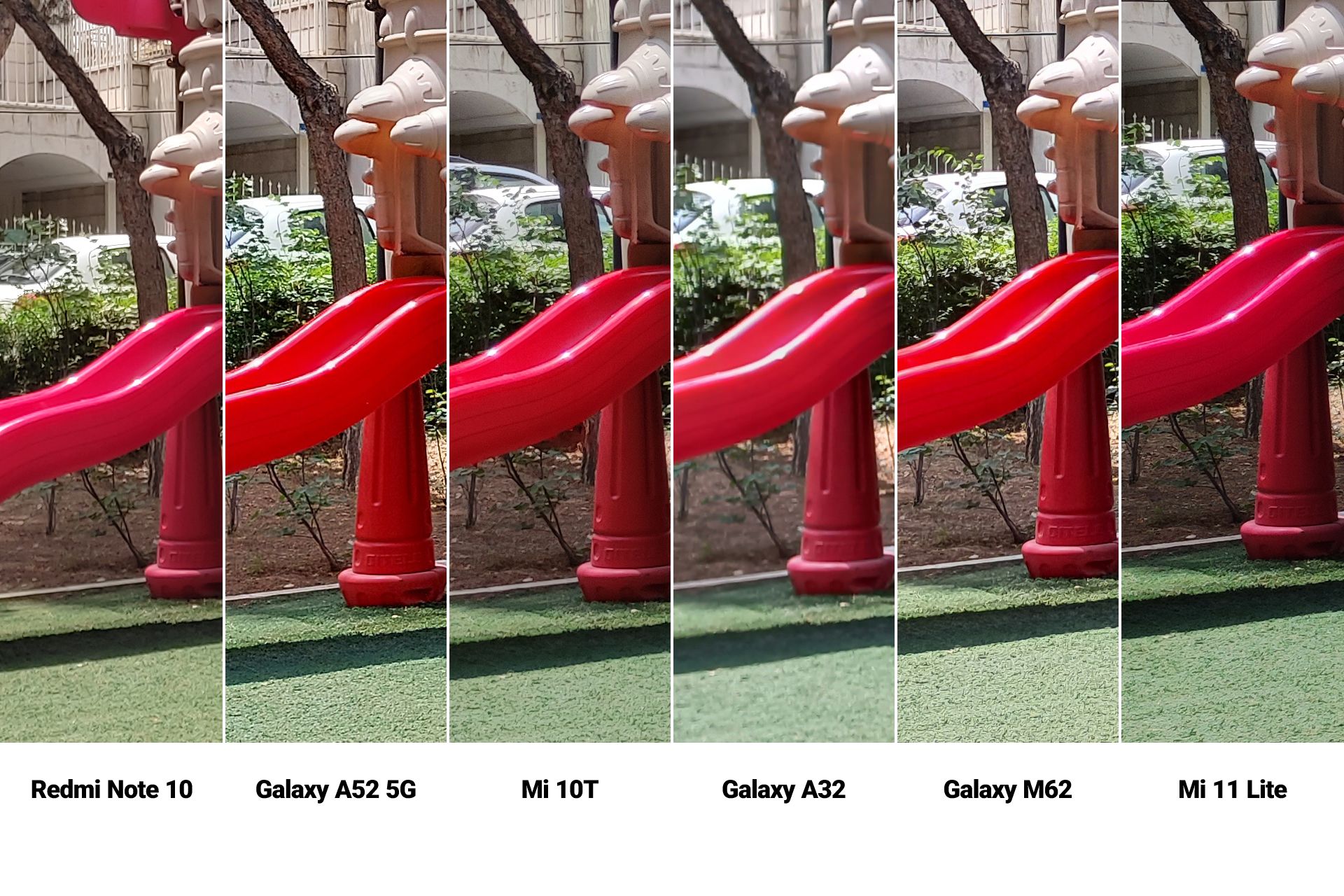 برش ۱۰۰ درصدی از رنگ عکس‌های دوربین واید گوشی میان‌رده (خرداد ۱۴۰۰)