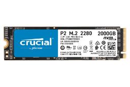 SSD کروشیال Crucial P2 NVMe M.2 2TB ظرفیت 2 ترابایت