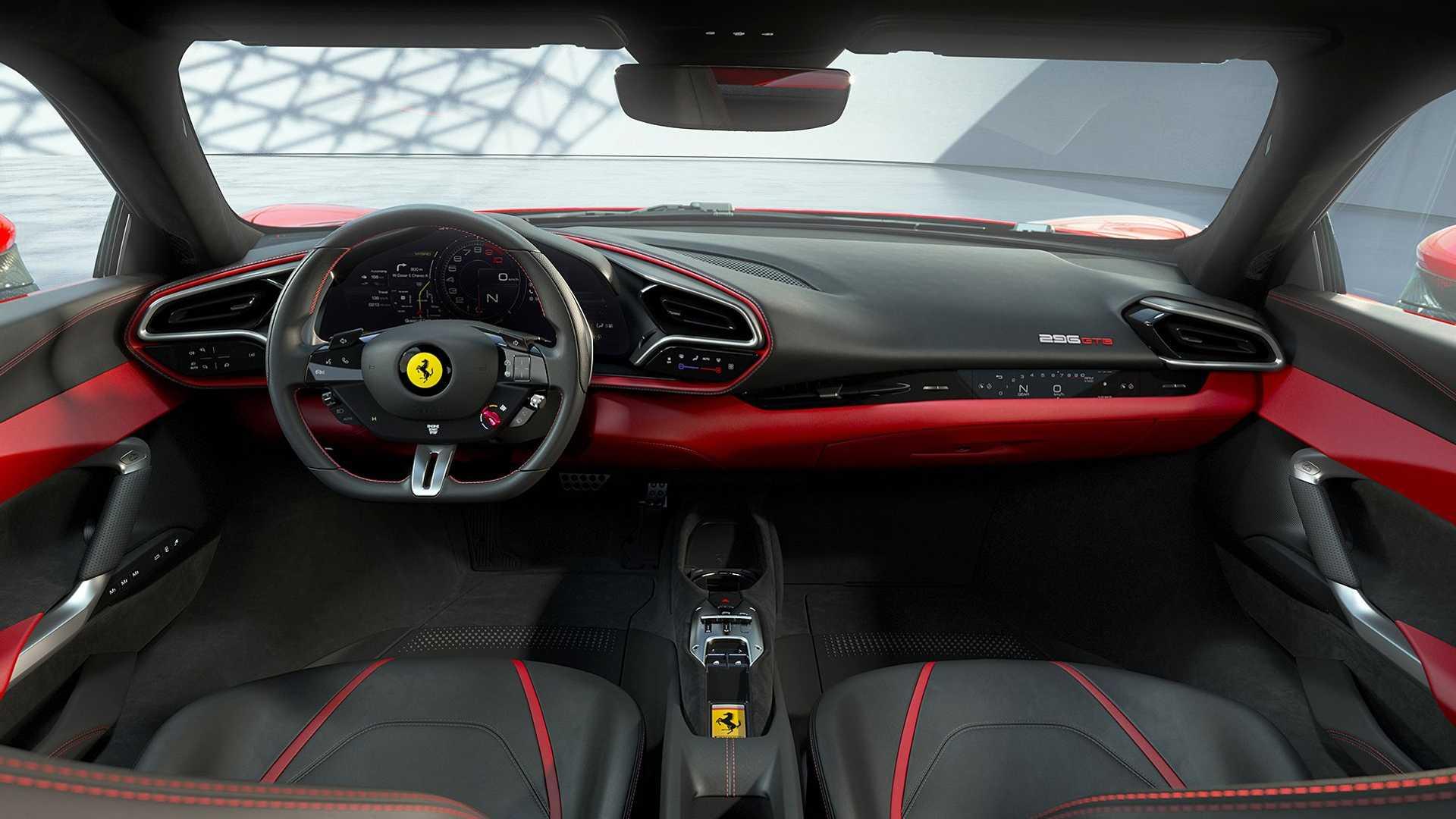 Ferrari 256 GTB نمای داخلی فراری 256 پلاگین هیبرید