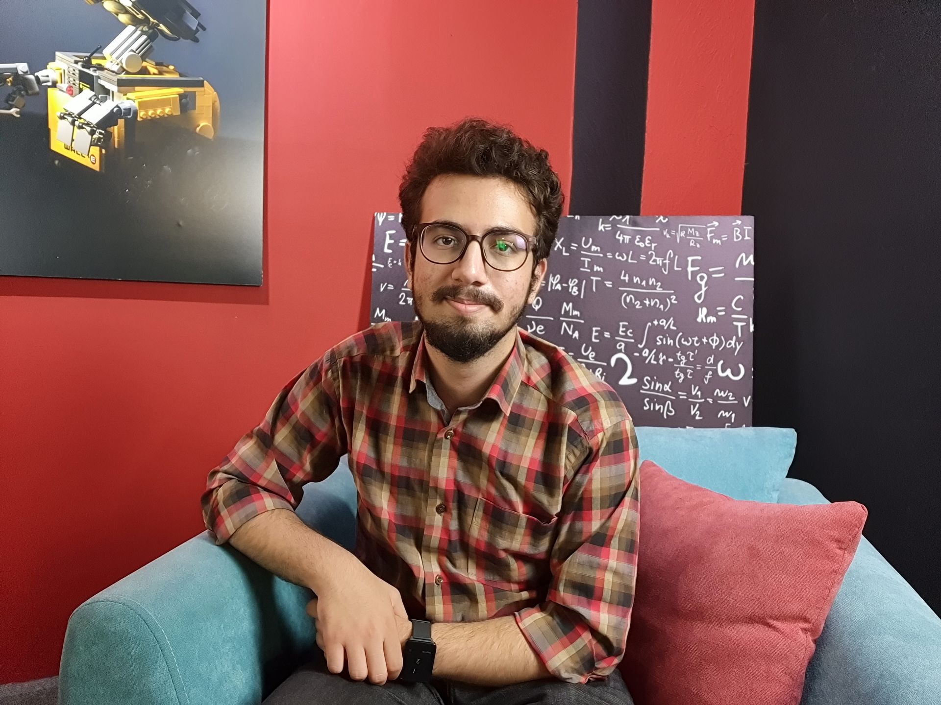 عکس سلفی در نور مناسب گلکسی M62