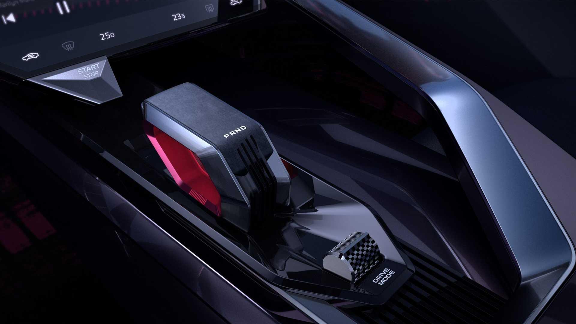 کنسول مرکزی خودروی مفهومی جیلی ویژن استاربرست / Geely Vision Starburst Concept