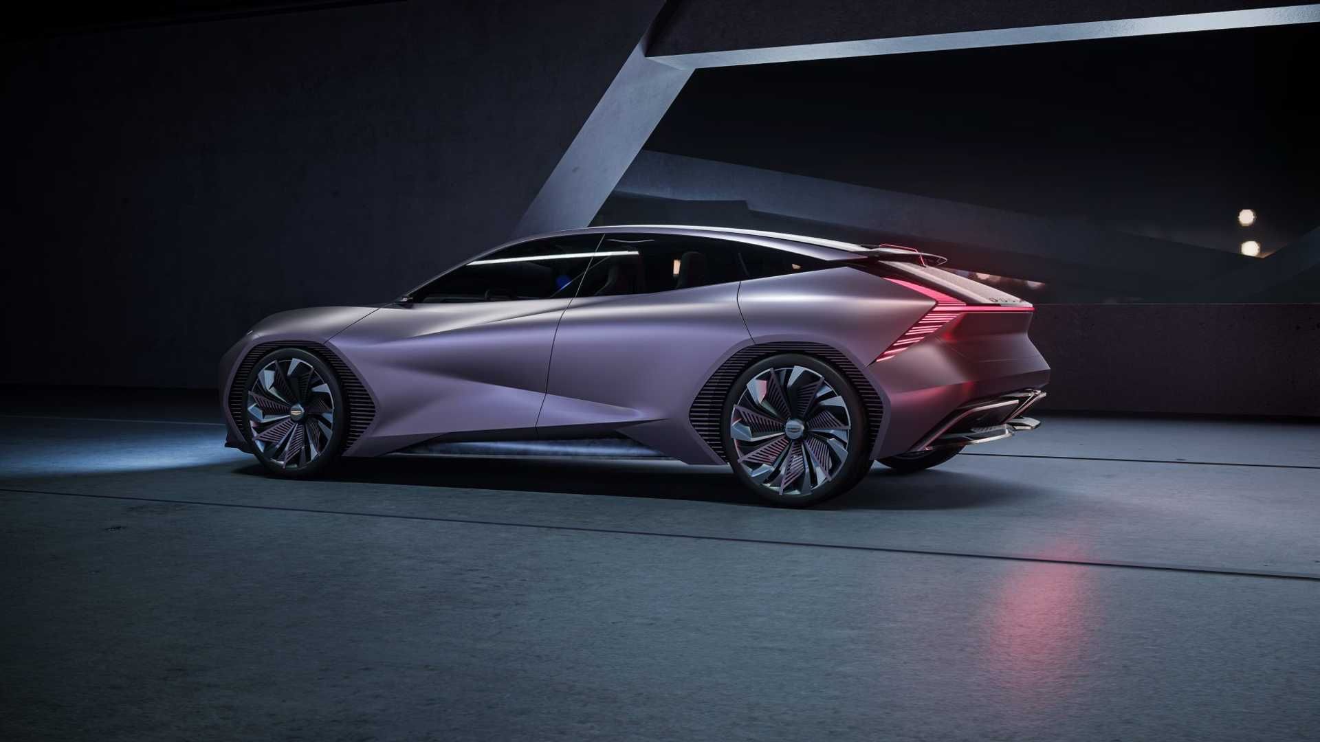 نمای عقب خودروی مفهومی جیلی ویژن استاربرست / Geely Vision Starburst Concept