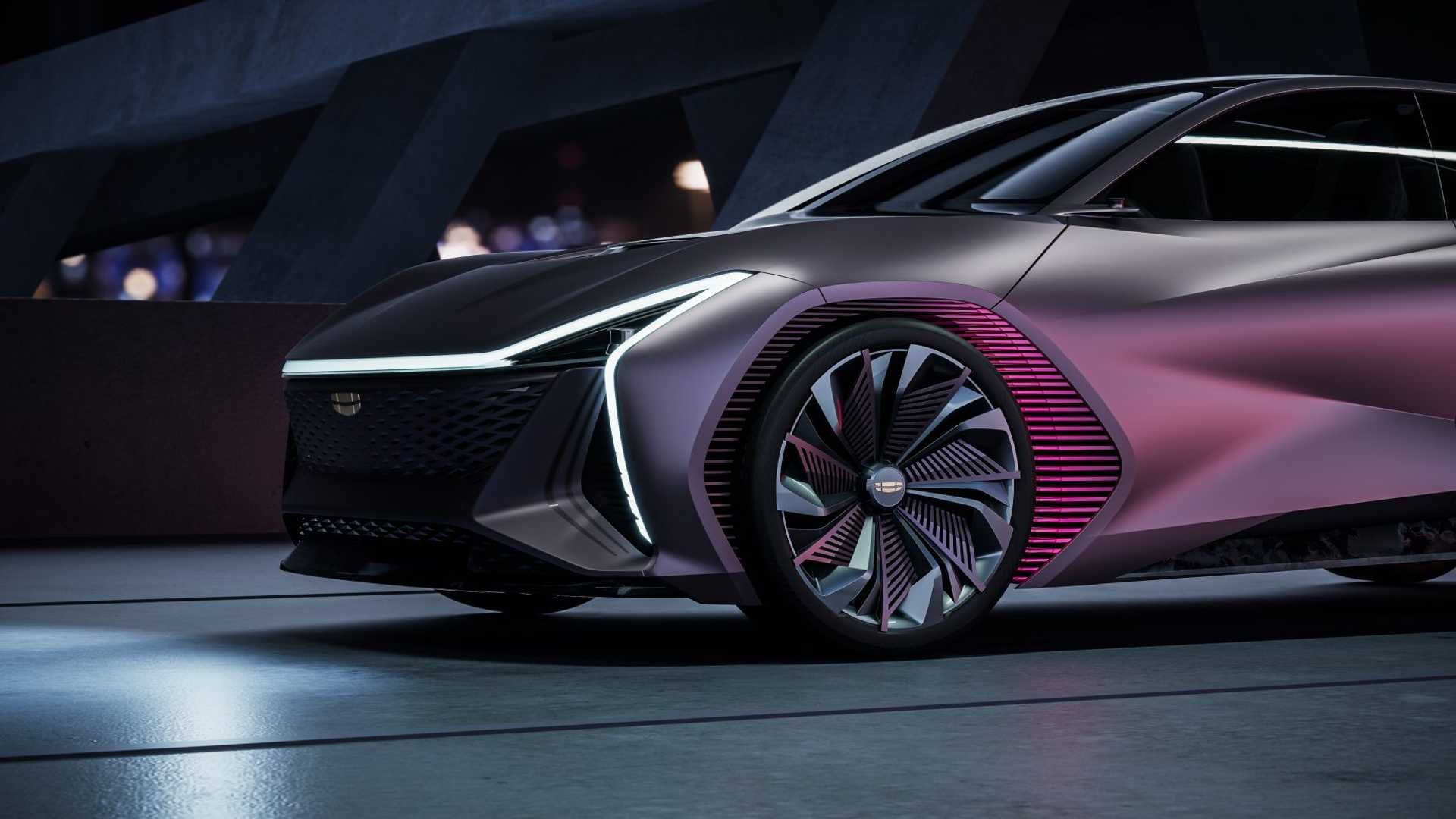 چرخ جلو خودروی مفهومی جیلی ویژن استاربرست / Geely Vision Starburst Concept