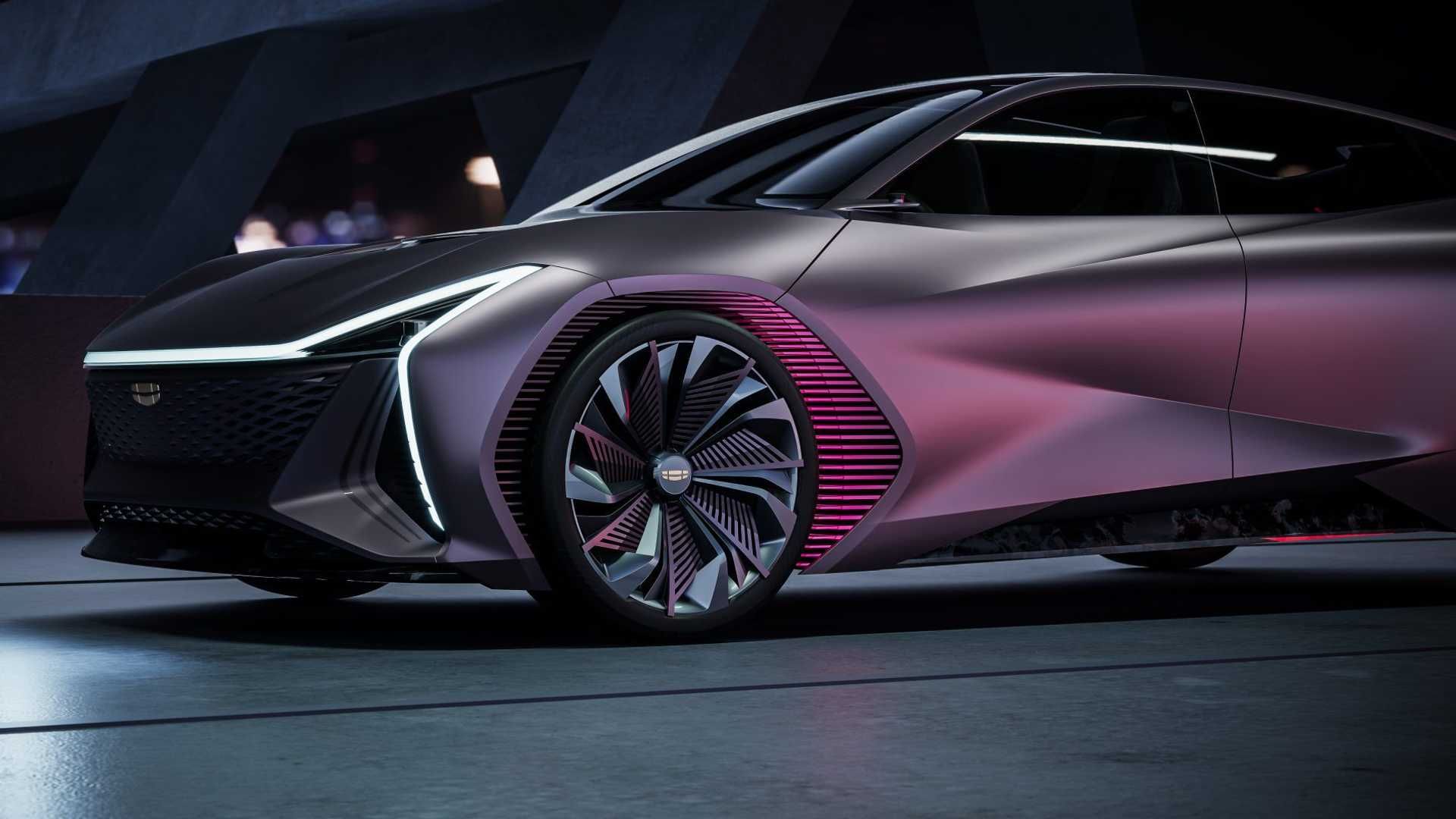 نمای جانبی خودروی مفهومی جیلی ویژن استاربرست / Geely Vision Starburst Concept