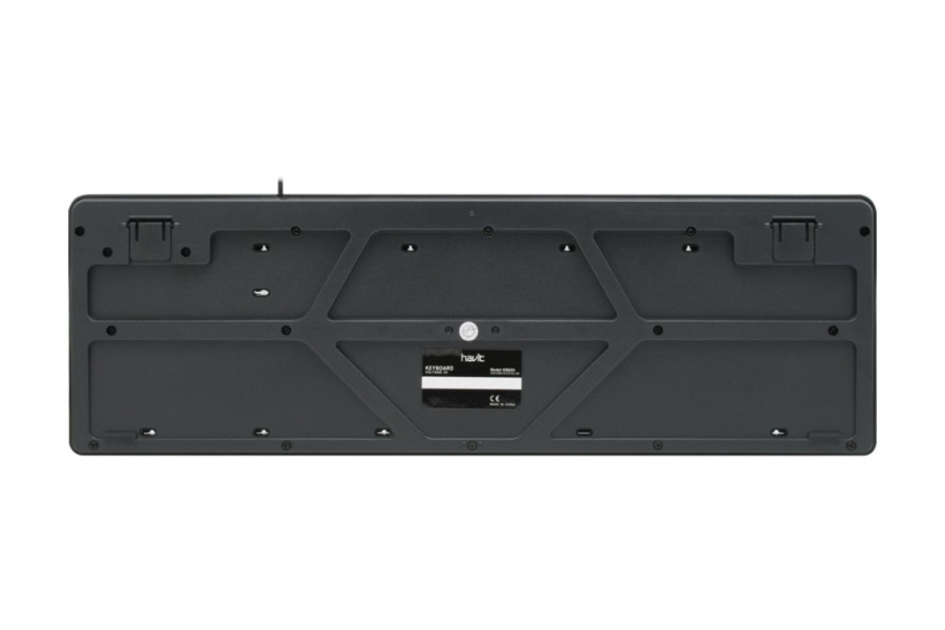 نمای پشت کیبورد Havit HV-KB609