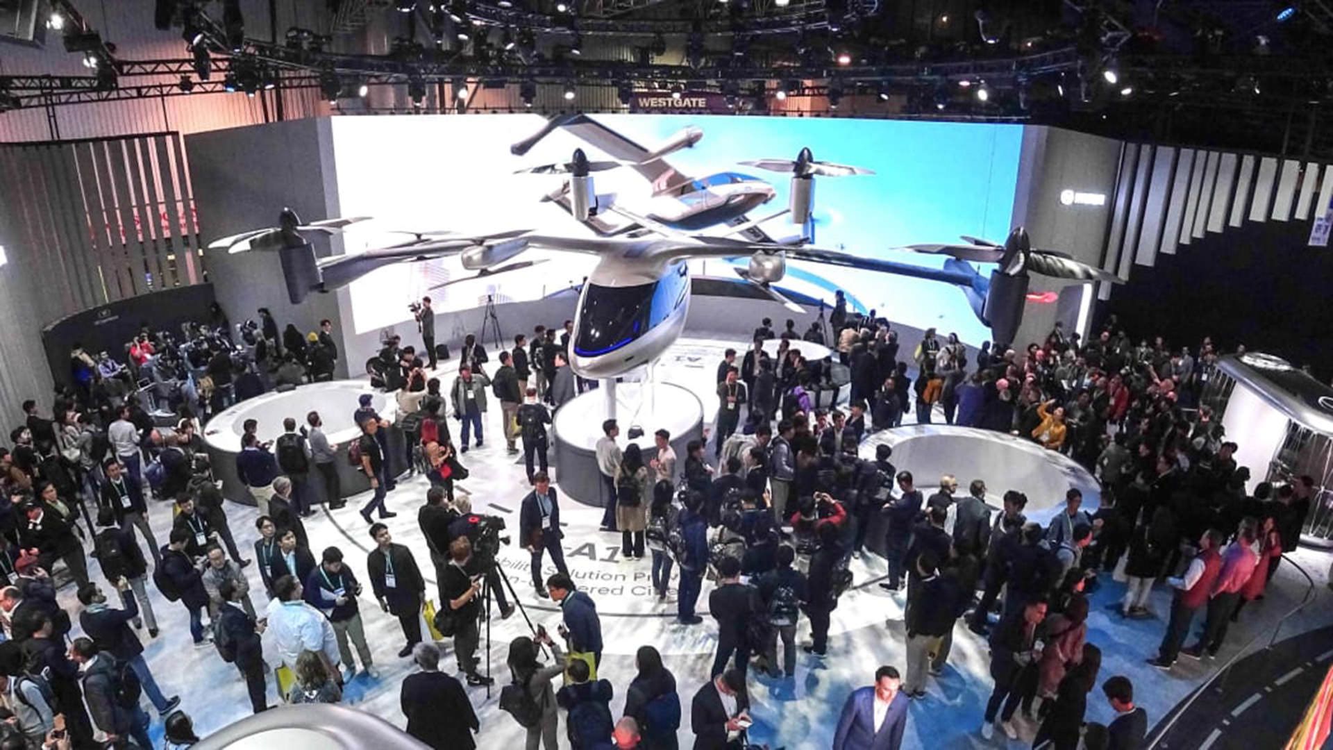 خودروی پرنده هیوندای در نمایشگاه CES