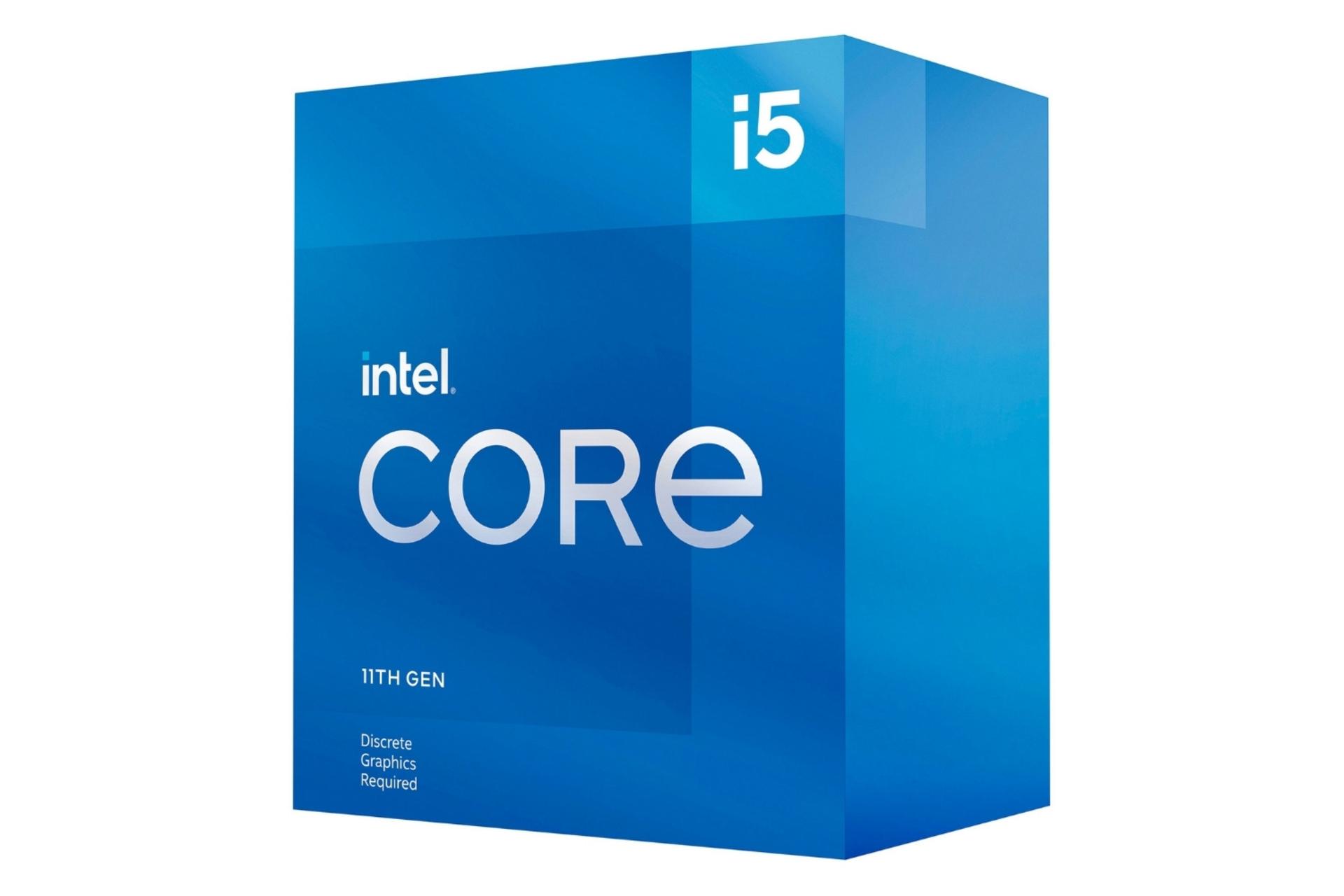 مرجع متخصصين ايران جعبه پردازنده نسل يازده Intel Core i5-11400F