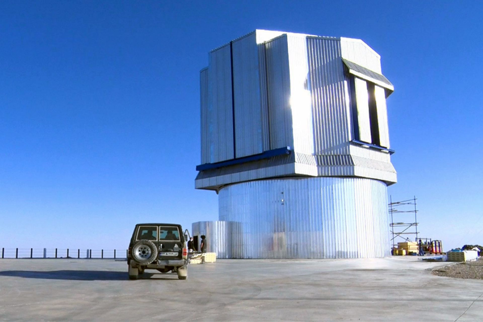 ساختمان رصدخانه ملی ایران در کاشان