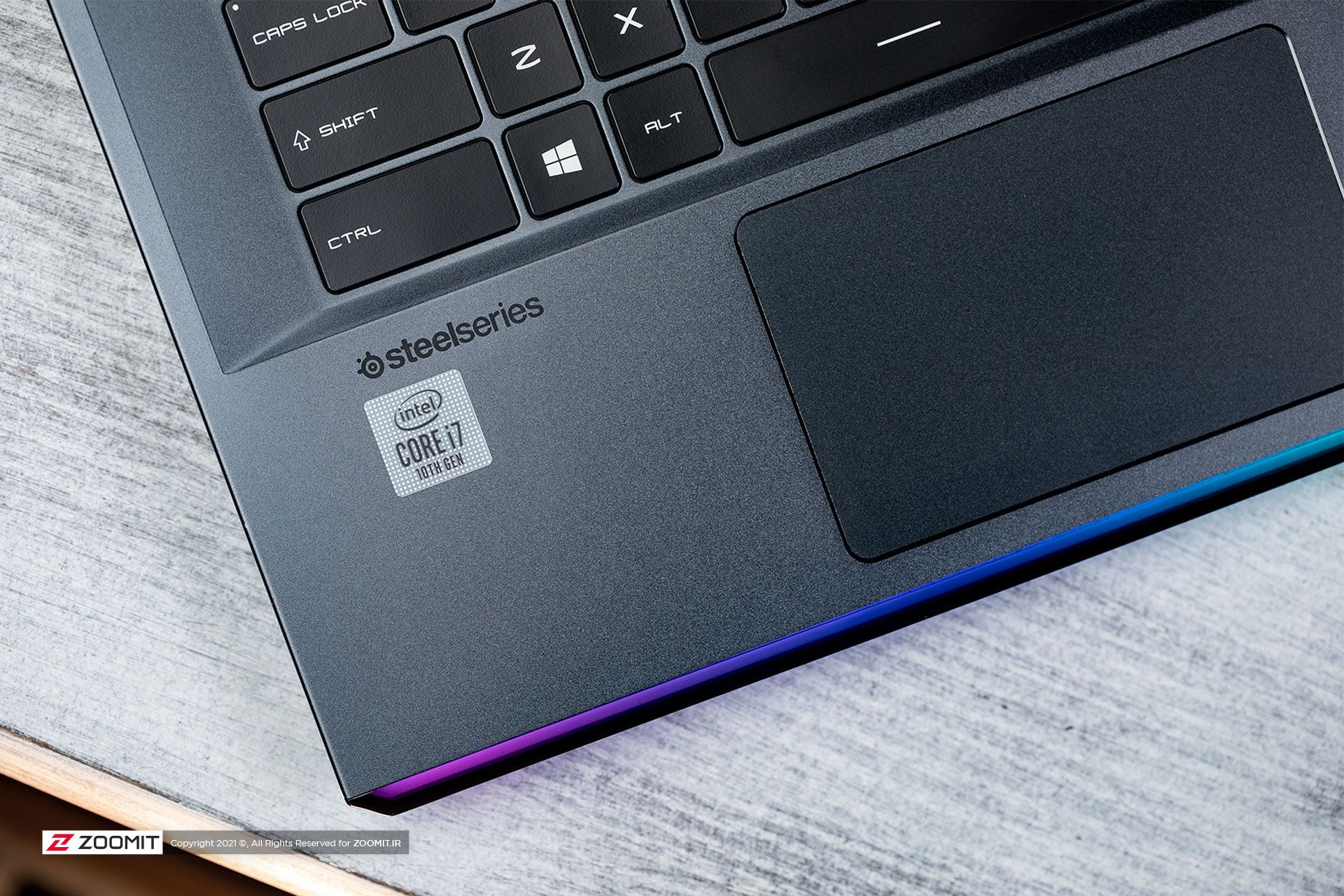 ترک پد لپ تاپ MSI GE66 Raider