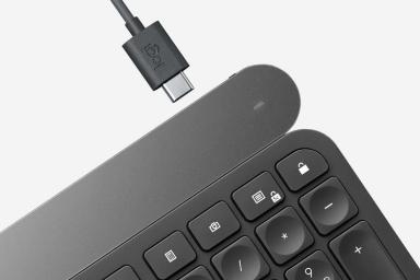 کابل شارژ تایپ سی کیبورد Logitech Craft