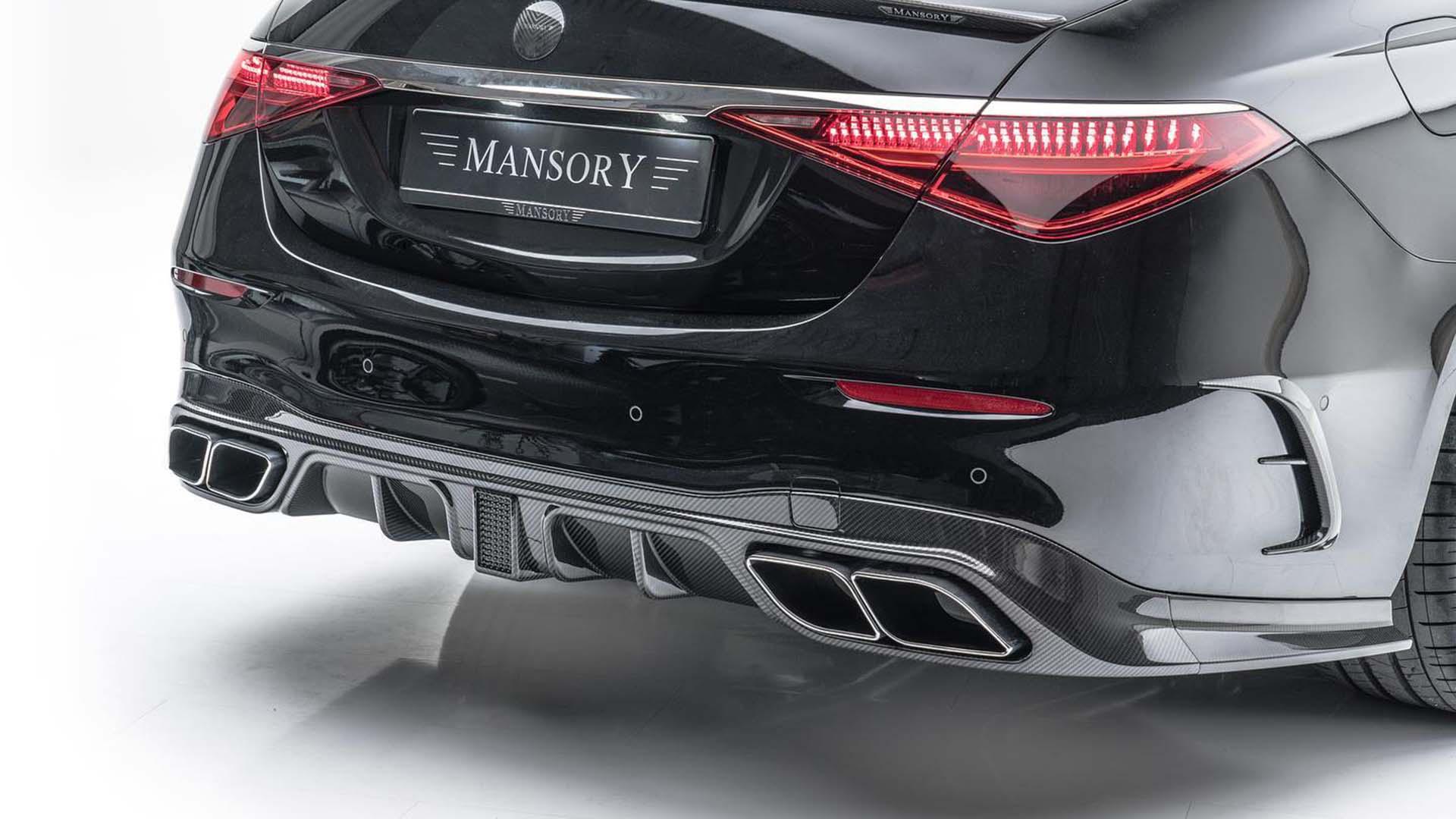 چراغ عقب مرسدس بنز کلاس اس 2021 تیونینگ منصوری / Mansory 2021 Mercedes-Benz S-Class