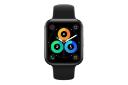 نمای روبرو ابزار پوشیدنی میزو واچ Meizu Watch مشکی