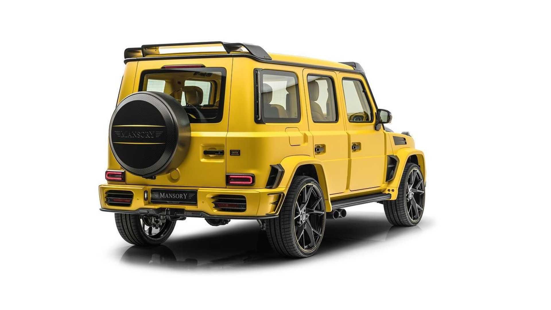 Mansory G63 AMG نمای پشت منصوری کلاس جی