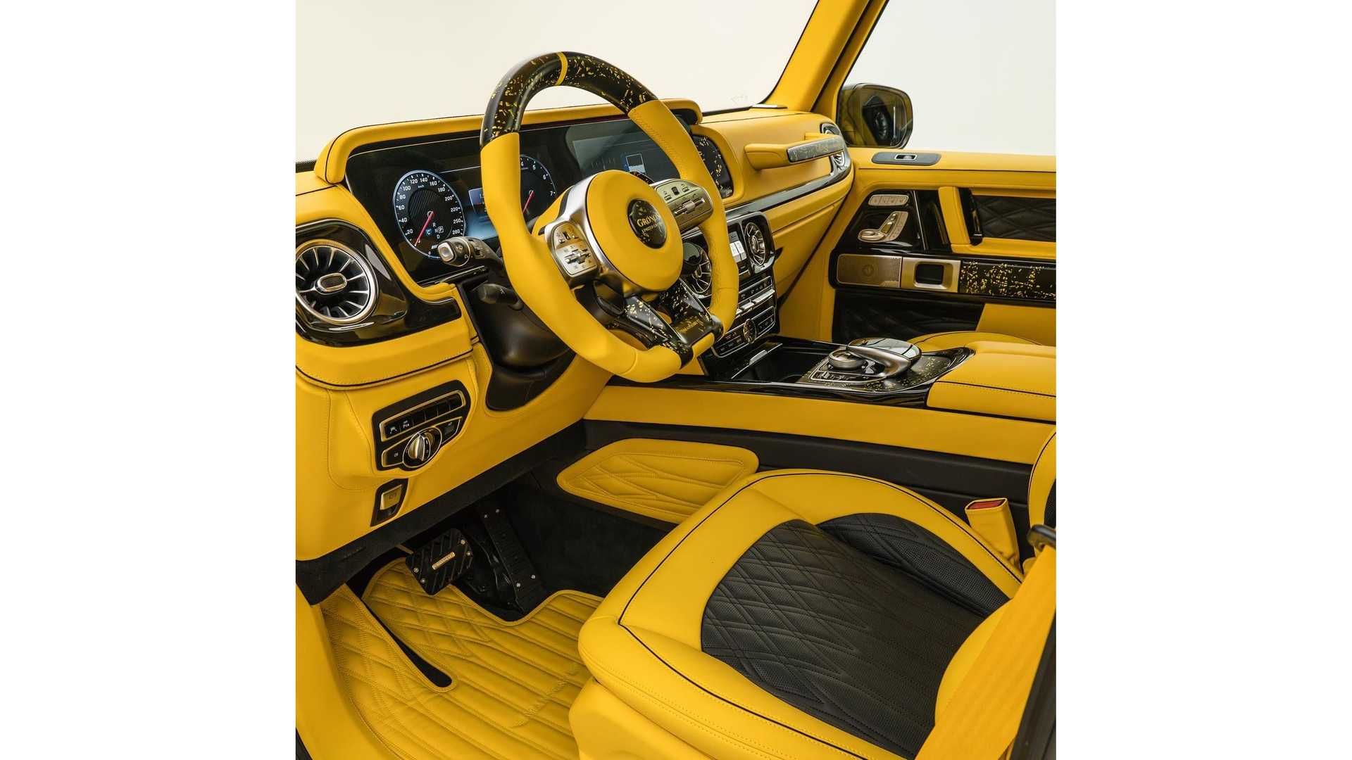Mansory G63 AMG نمای داشبورد منصوری کلاس جی