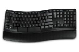 کیبورد مایکروسافت sculpt comfort desktop  از نمای بالا