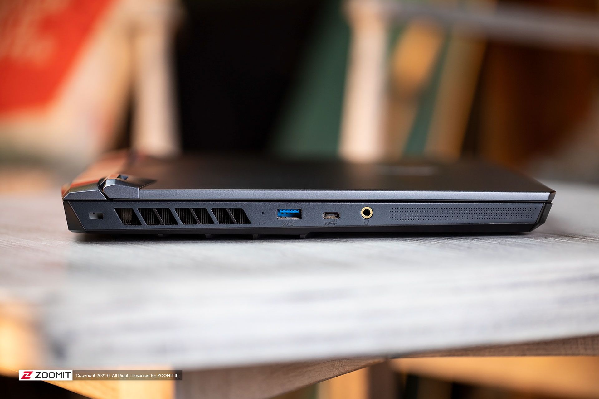 درگاه سمت چپ لپ تاپ MSI GE66 Raider