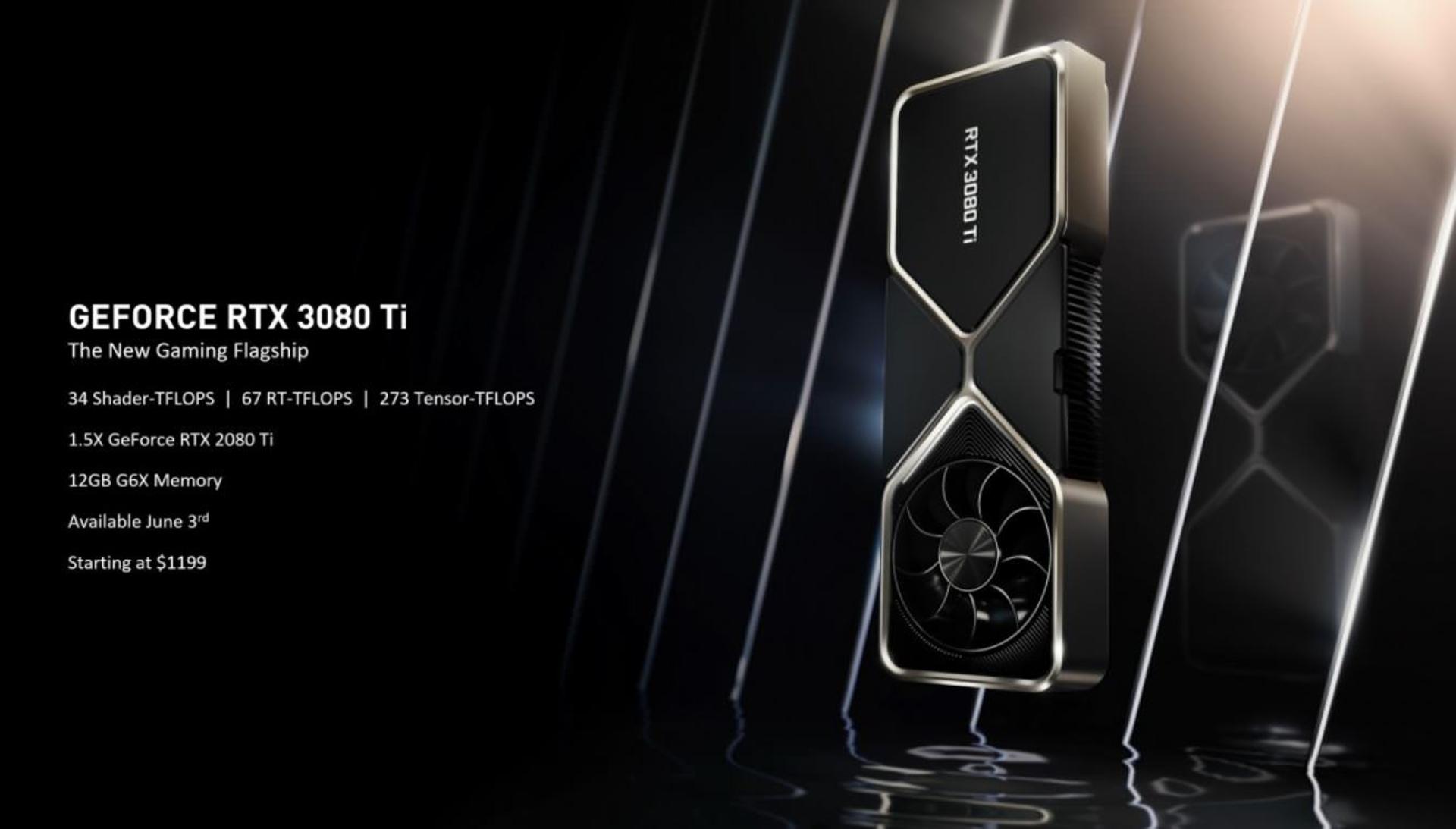 مشخصات کارت گرافیک انویدیا RTX 3080 Ti