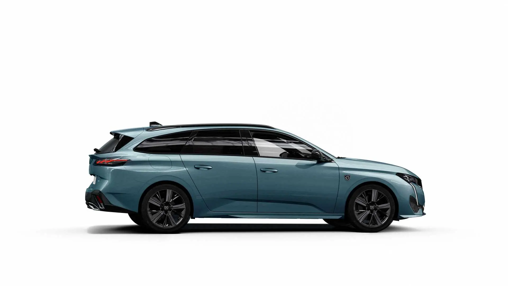 نمای جانبی استیشن واگن پژو 308 SW / 2022 Peugeot 308 SW