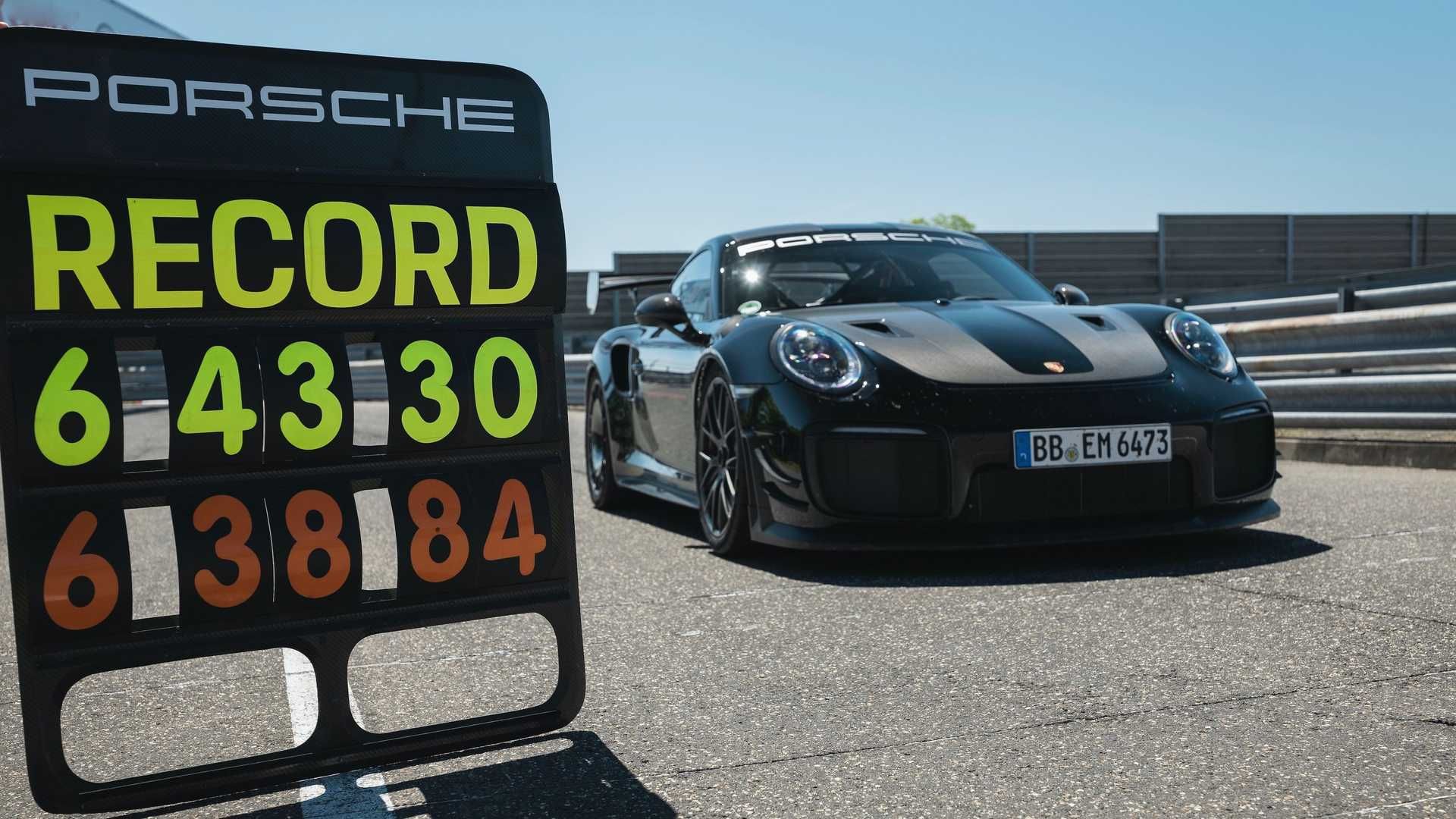 رکورد سرعت پورشه 911 جی تی 2 آر اس / Porsche 911 GT2 RS تیونینگ Manthey Racing 