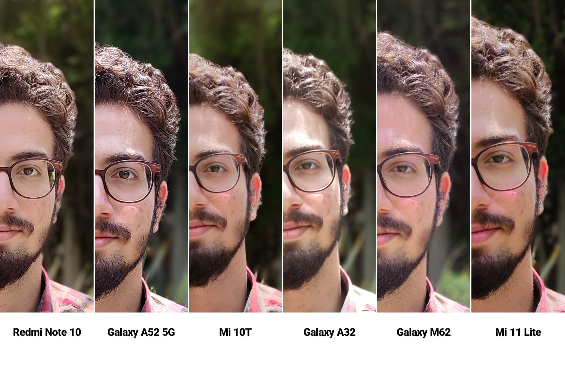 برش ۱۰۰ درصدی از عکس پرتره گوشی‌های میان‌رده (خرداد ۱۴۰۰)