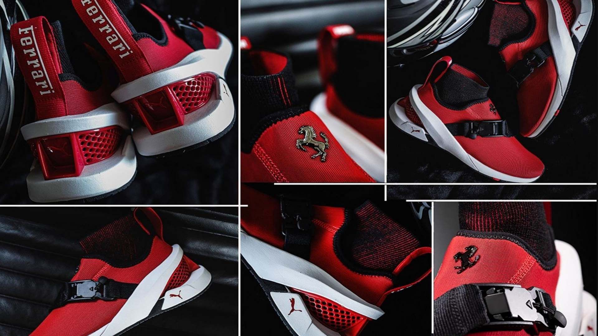 کفش پوما مدل فراری sf90