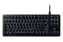 نمای جلو کیبورد گیمینگ Razer BlackWidow Lite stormtrooper مشکی