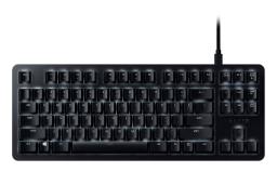 نمای جلو کیبورد گیمینگ Razer BlackWidow Lite stormtrooper مشکی