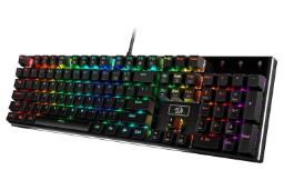 نمای ست راست کیبورد گیمینگ Redragon Devarajas K556 به همراه نور پس زمینه