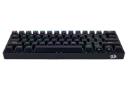 نمای پایین کیبورد مشکی گیمینگ Redragon K530