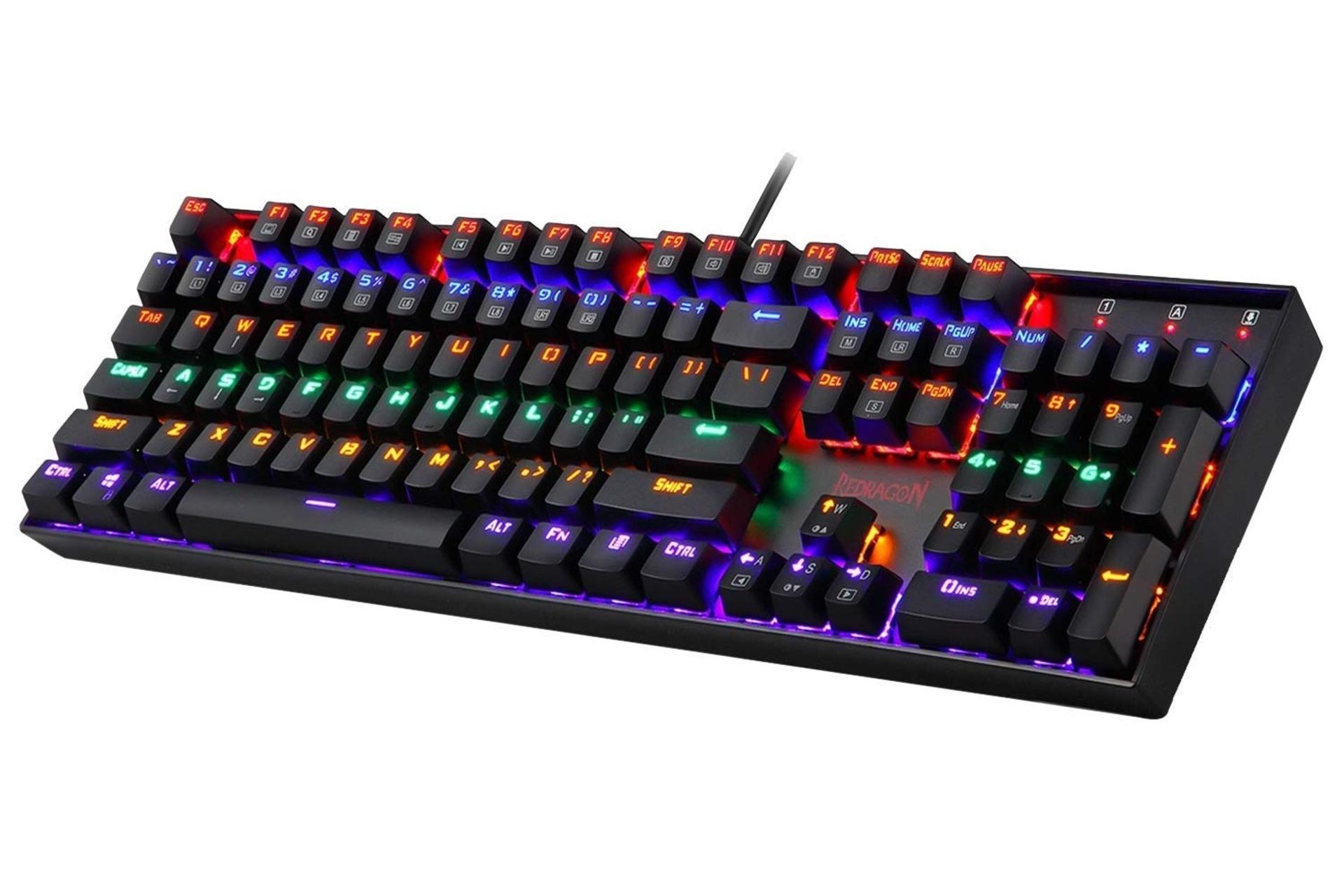 نور پس زمینه کیبورد گیمینگ Redragon K551