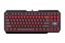نمای جلو کیبورد گیمینگ Redragon K553 USAS با نور پس زمینه قرمز