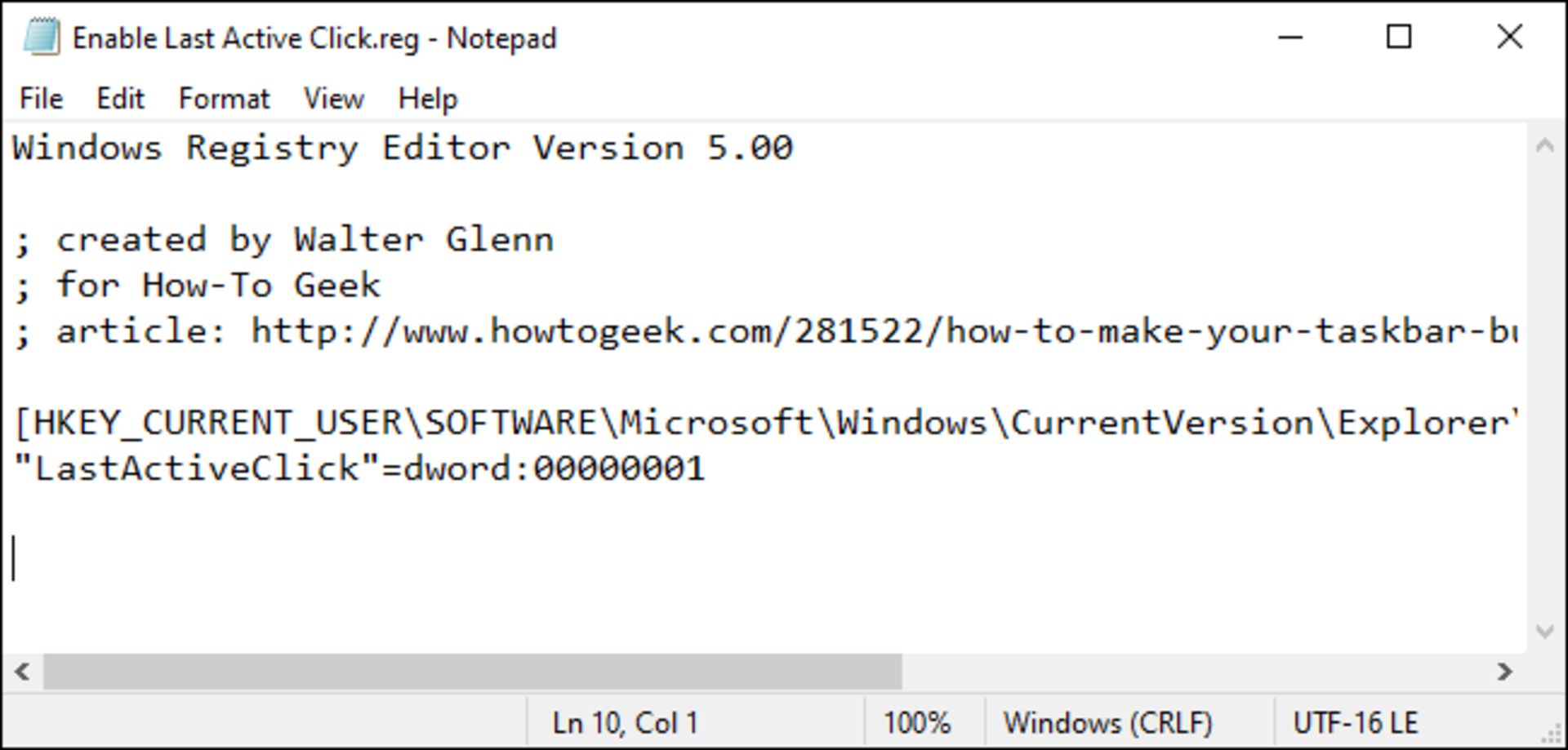 چگونه محتوای یک فایل REG را مشاهده کنیم