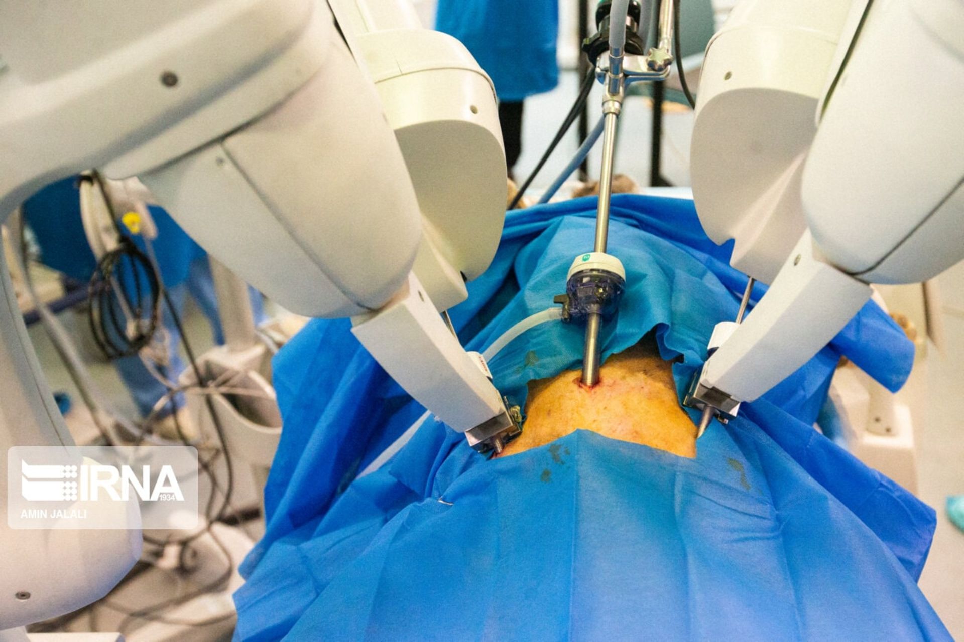 انجام عمل جراحی از راه دور در ایران روی حیوان