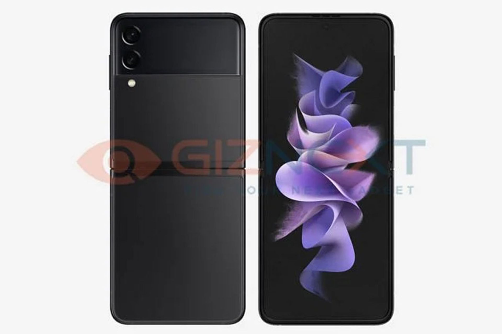  رندر Galaxy Z Flip 3
