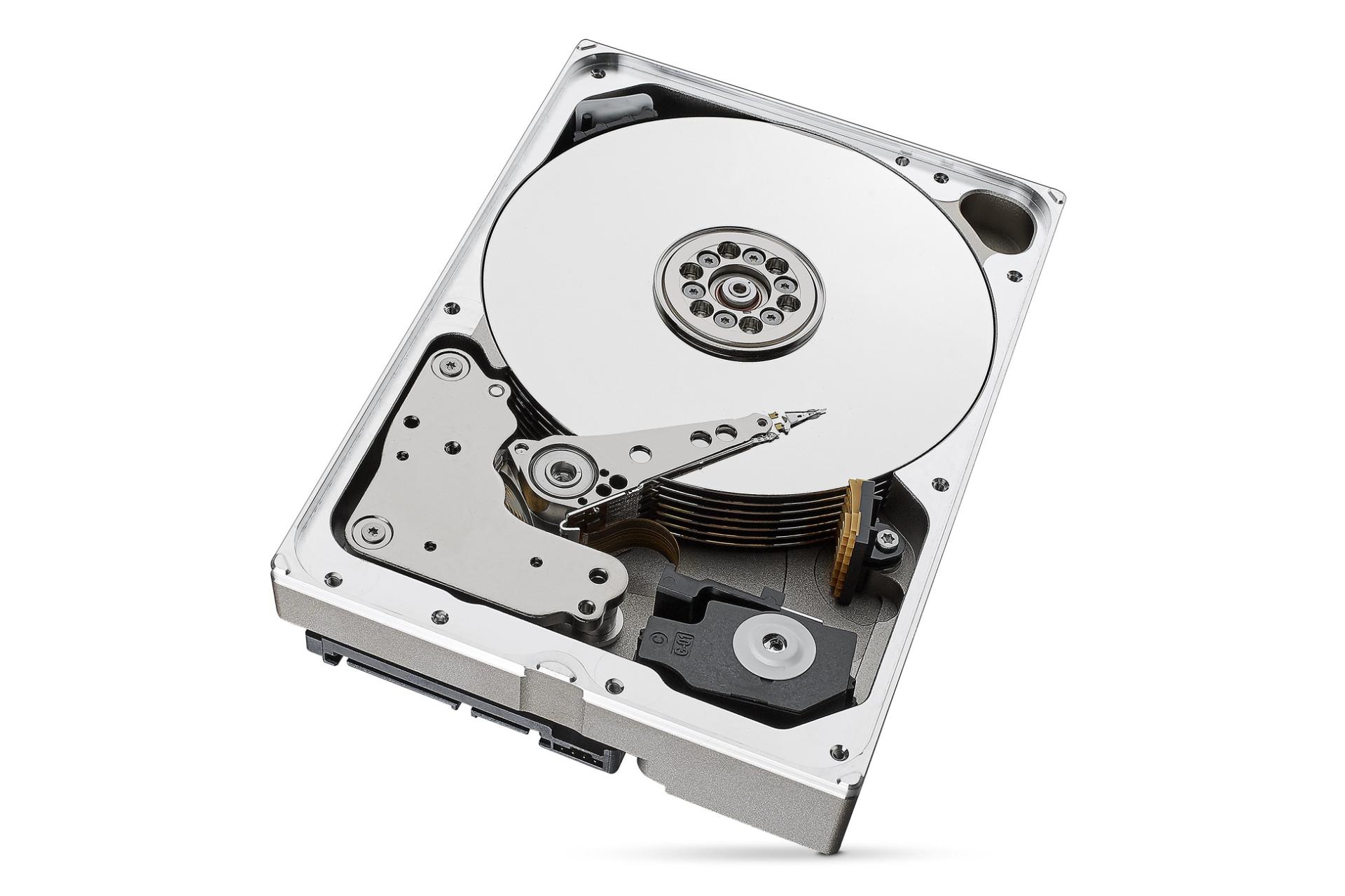 پشت هارد دیسک سیگیت Seagate Exos X10 ST10000NM0086 3.5 Inch 10TB ظرفیت 10 ترابایت