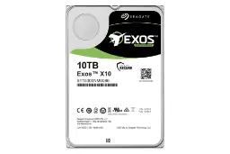 نمای روبرو هارد دیسک سیگیت Seagate Exos X10 ST10000NM0086 3.5 Inch 10TB ظرفیت 10 ترابایت