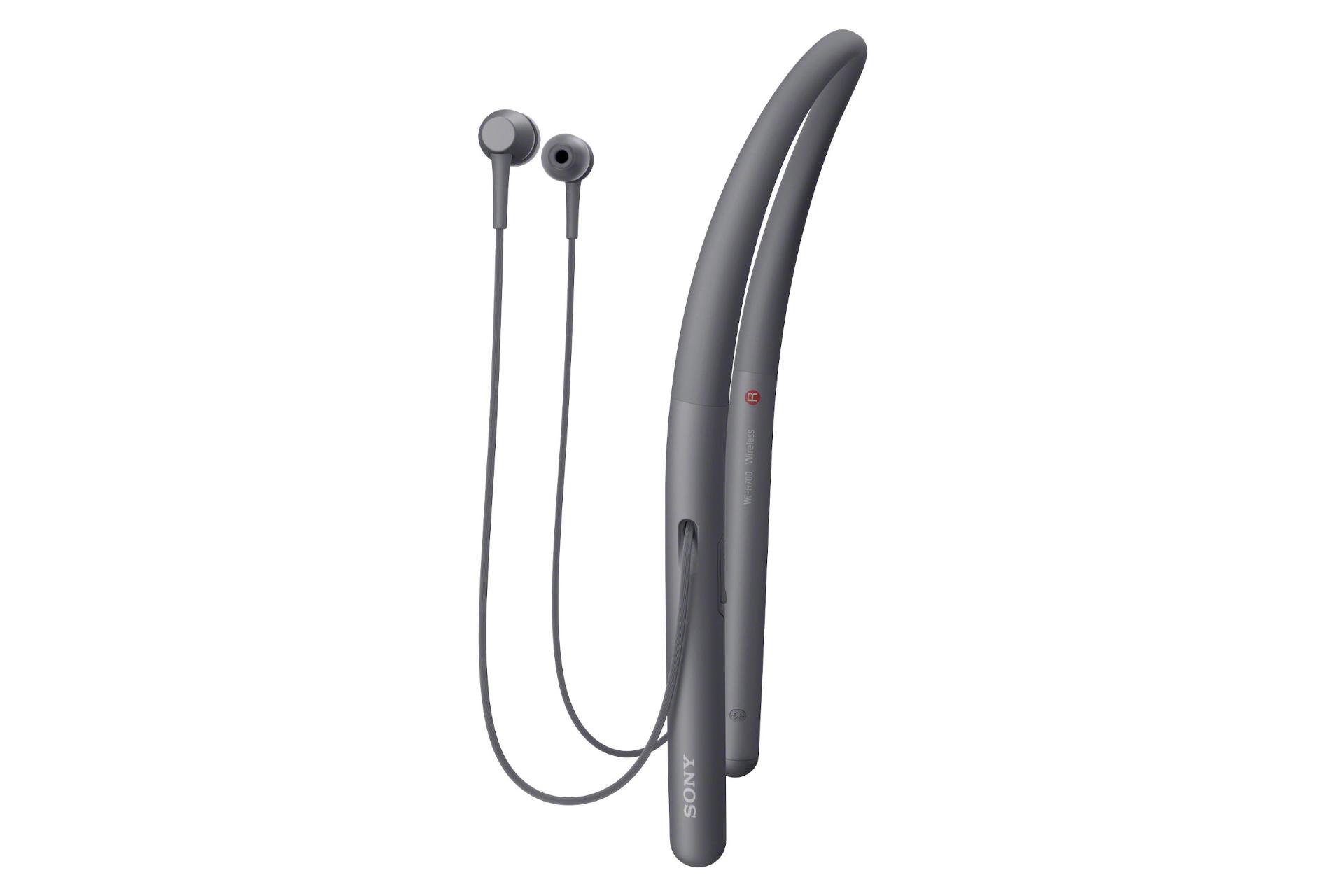 نمای جانبی هدفون بی سیم سونی Sony WI-H700 مشکی
