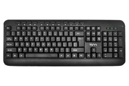 نمای بالا کیبورد تسکو TK 8011 رنگ مشکی