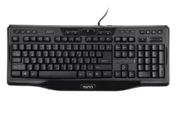 نمای بالا کیبورد تسکو TK-8018 و نمایش کامل کلیدها