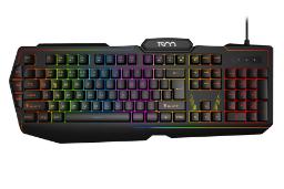 نمای بالای کیبورد گیمینگ تسکو TK-8121L با نور پس زمینه RGB