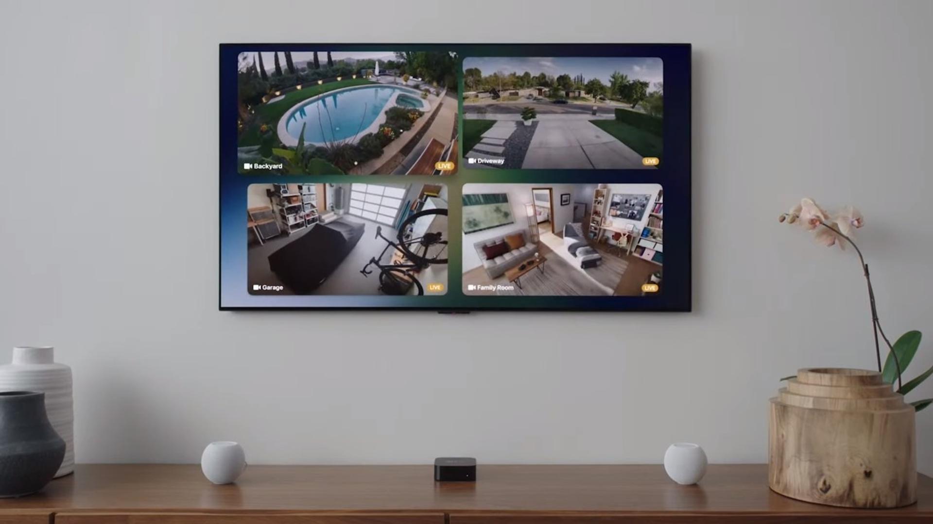استریم ویدئوهای امنیتی در tvOS 15