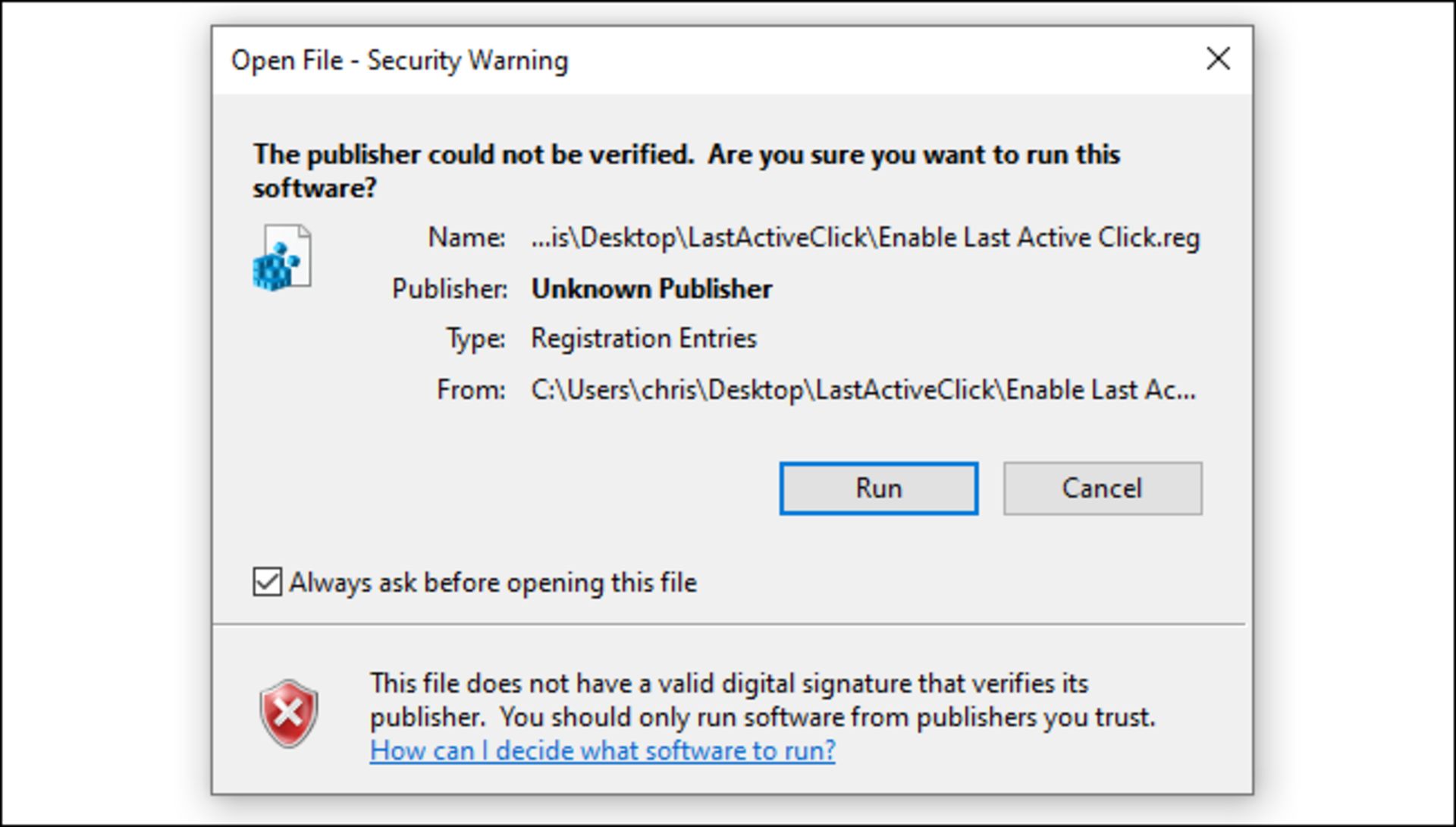 چگونه محتوای یک فایل REG را مشاهده کنیم