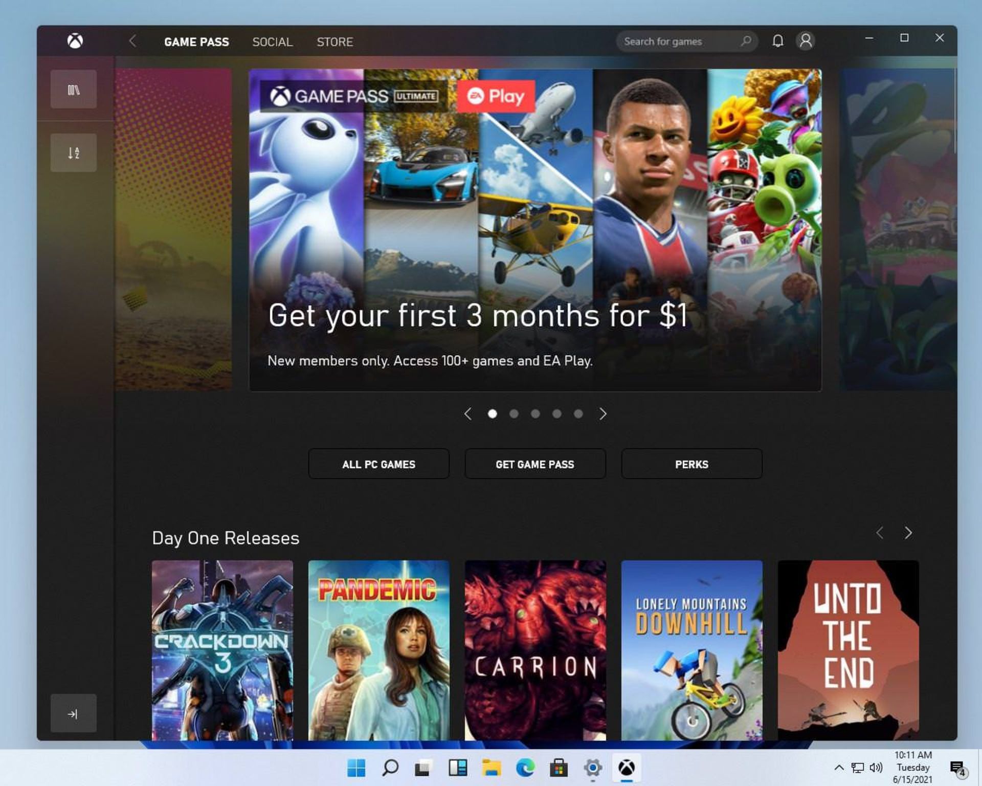 فروشگاه مایکروسافت در ویندوز 11