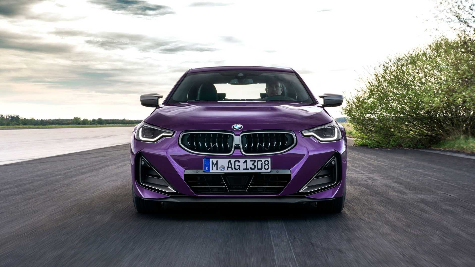 BMW M240 نمای جلو بی ام و سری 2 مدل 2022