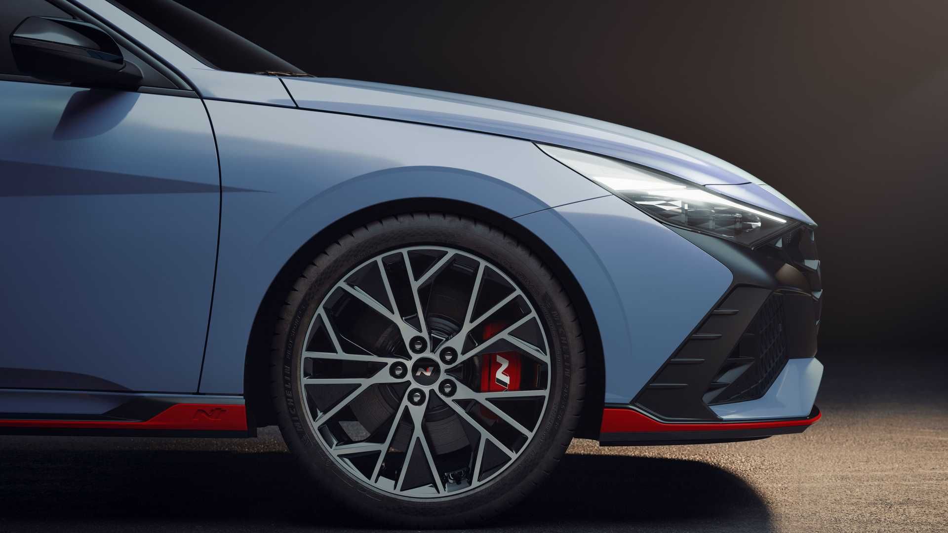 نمای چرخ Hyundai Elantra N هیوندای الانترا 