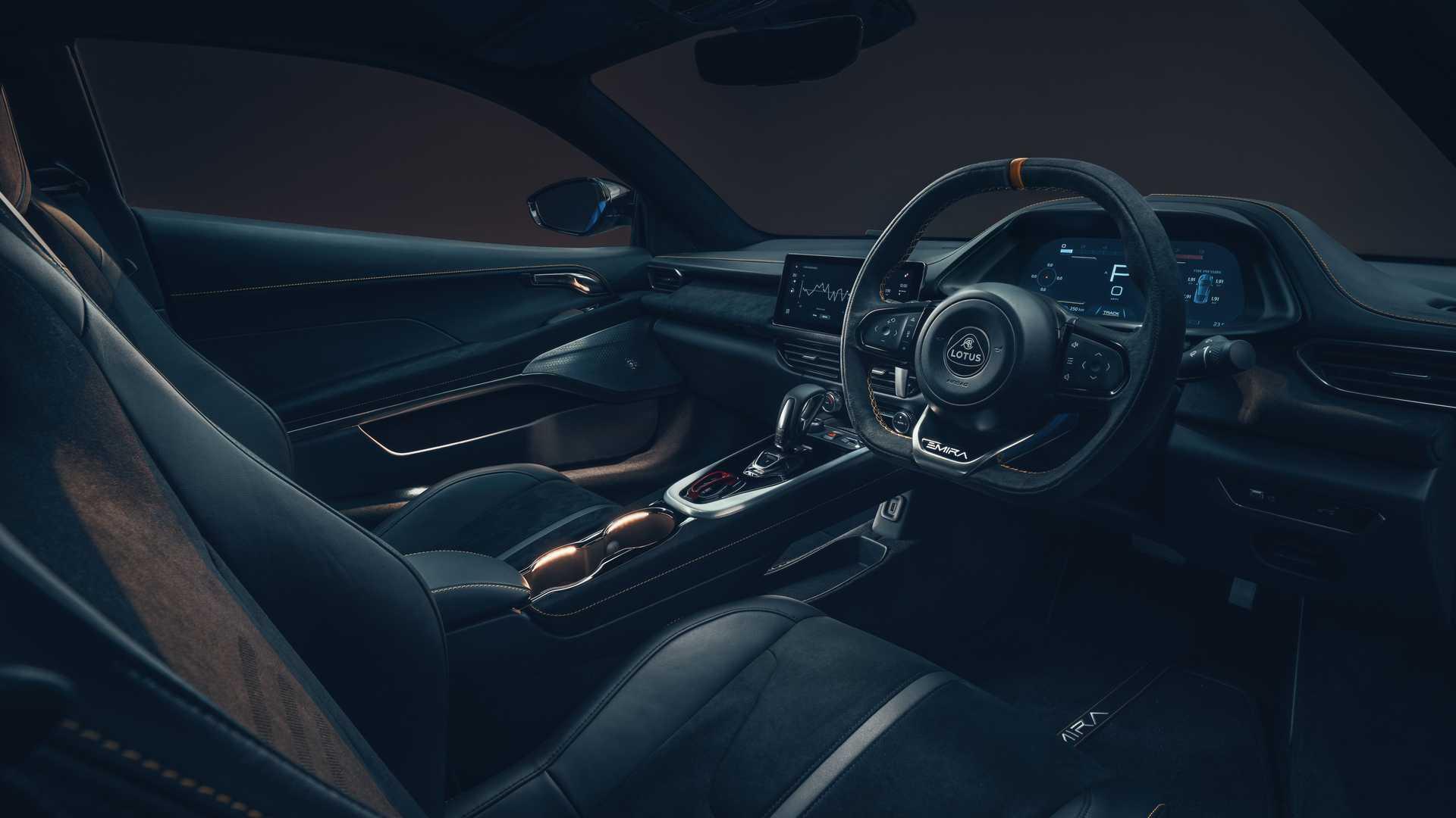 نمای کابین Lotus Emira لوتوس امیرا