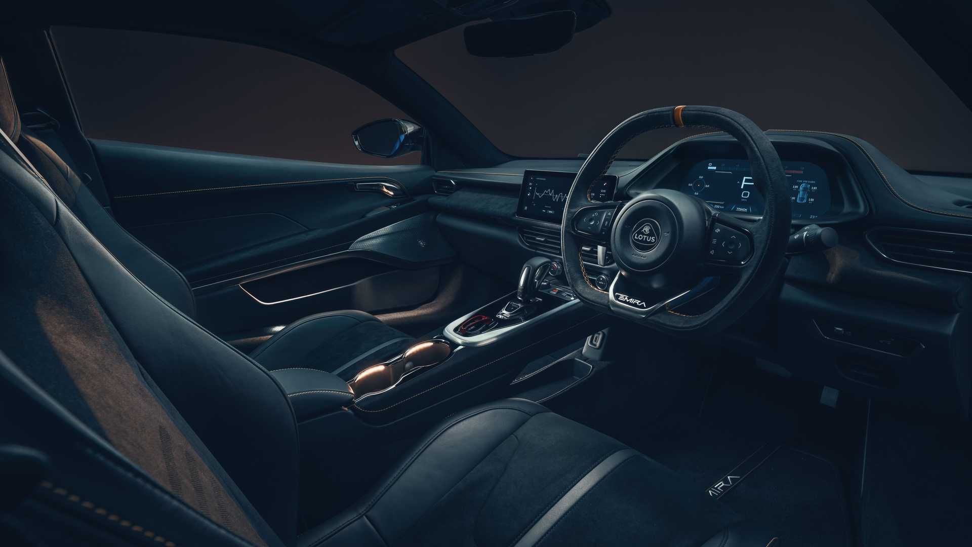 نمای کابین Lotus Emira لوتوس امیرا
