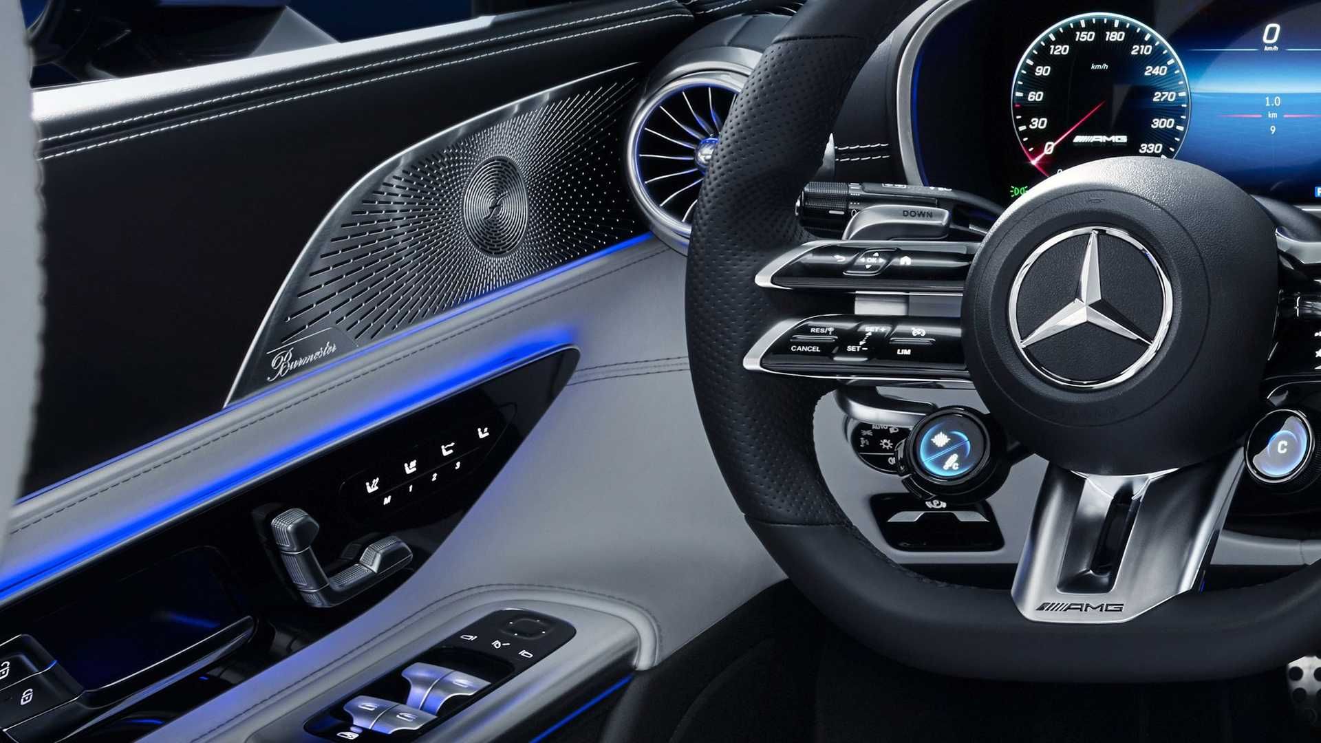 فرمان نسل جدید مرسدس آ ام گ اس ال / 2022 Mercedes-AMG SL Interior