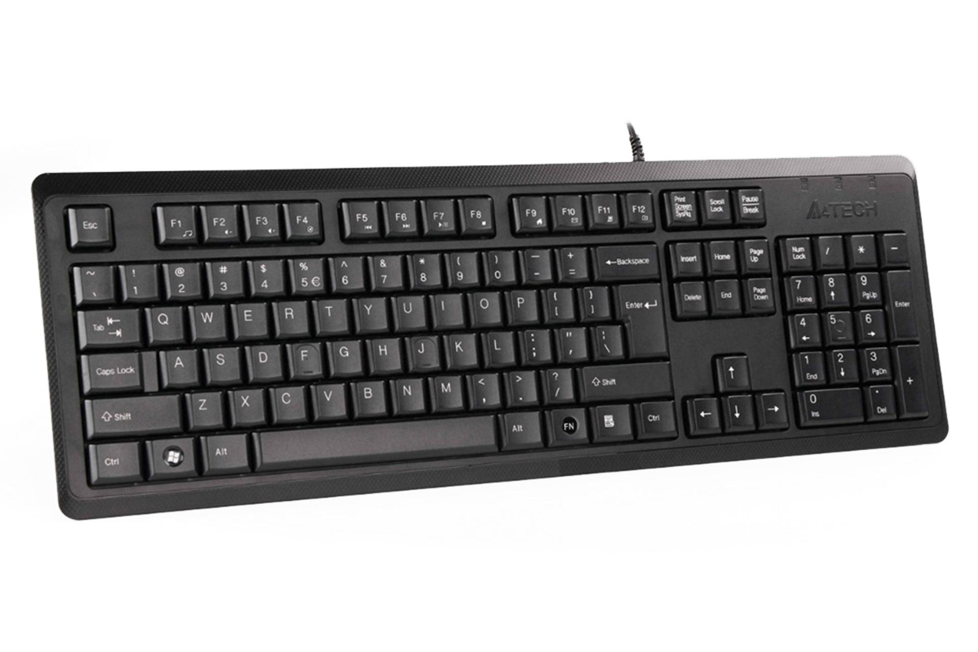 نمای سمت چپ کیبورد A4Tech KR-92