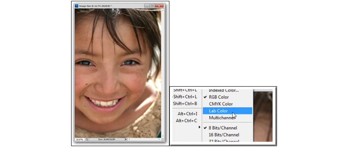 Increasing image quality with Photoshop